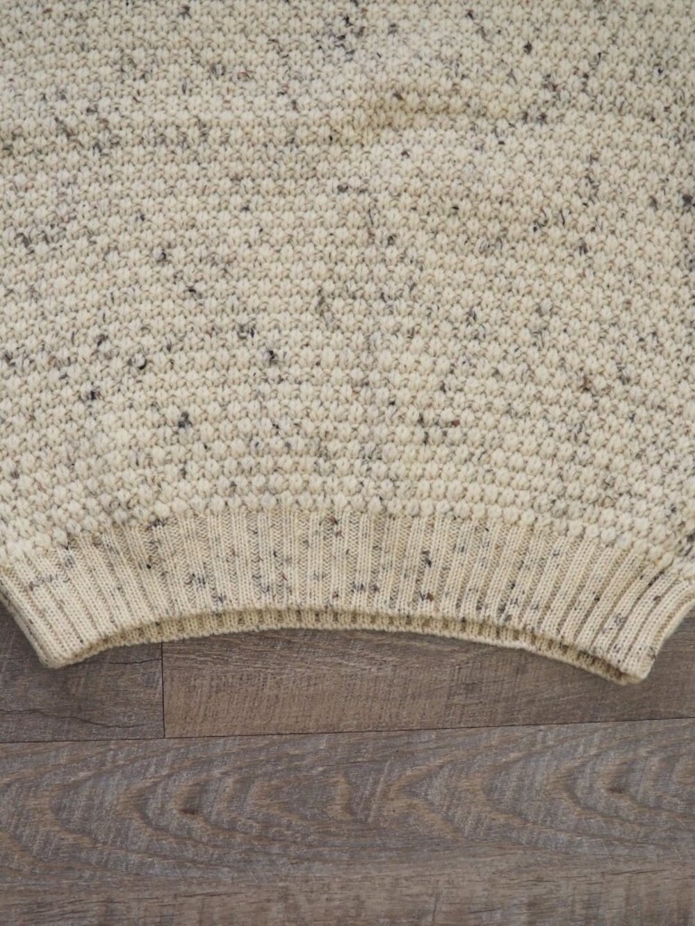 Vintage Cottage Knitwear Aran by Classic Knits Chunky Fisherman Cable Knit - Picture 9 of 9